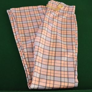 Fashion Nova pink/purple plaid pants